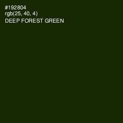 #192804 - Deep Forest Green Color Image